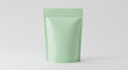 Resealable Pouch of Pastel Green Granola