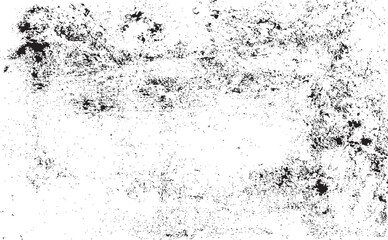 Scratched and Cracked Grunge Urban Background Texture Vector. Dust Overlay Distress Grainy Grungy Effect. Distressed Backdrop Vector Illustration. Isolated Black on White Background. EPS 10.
