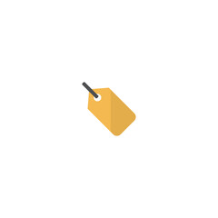 Tag icon flat vector design