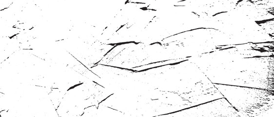 Scratched and Cracked Grunge Urban Background Texture Vector. Dust Overlay Distress Grainy Grungy Effect. Distressed Backdrop Vector Illustration. Isolated Black on White Background. EPS 10.
