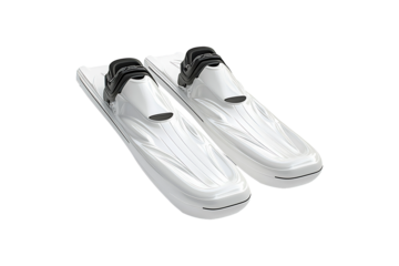 Water Skis is on Transparent Background, PNG Image.
