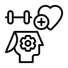 Mental Strength Icon