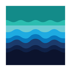 overcast sky with light reflecting on sea