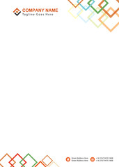 Business Letterhead Template Design