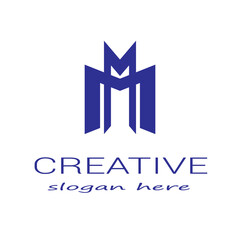 Fototapeta premium Letter M Logo