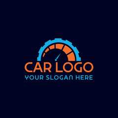 auto car detailing logo design vector