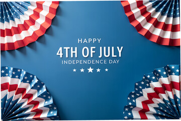 Happy 4th of July Independence Day Festive Background