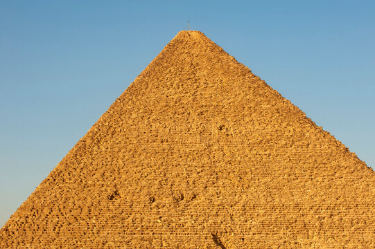 Africa, Egypt, Giza. Scenic view of one of the great Pyramids of Giza.