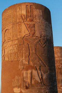 Africa, Egypt, Aswan. The temple of Kom Ombo.