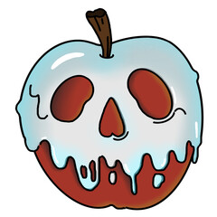 halloween apple 