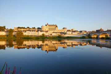 Obraz premium Château d'Amboise, Indre-et-Loire département, Loire Valley, France