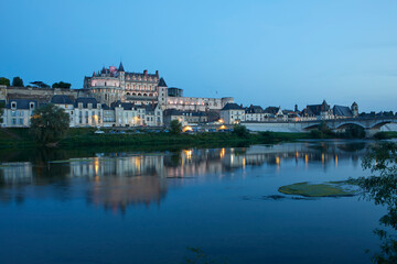 Obraz premium Château d'Amboise, Indre-et-Loire département, Loire Valley, France