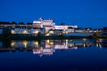 Fototapeta premium Château d'Amboise, Indre-et-Loire département, Loire Valley, France