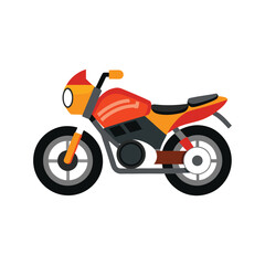 Fototapeta premium retro scooter vector illustration