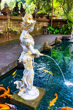 Tirta Empul Temple is a Hindu Balinese water temple located near Ubud in Bali, Indonesia.