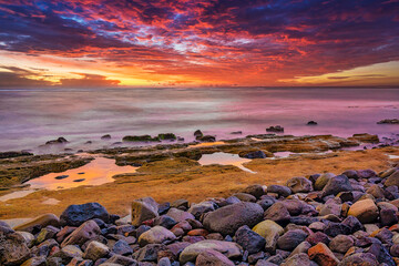 Bali's sunsets are considered postcard-perfect, with their stunning colors and breathtaking scenery