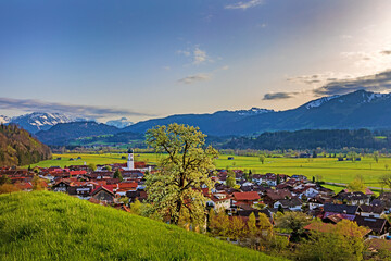 Allgäu - Altstädten - Frühling - Ortsansicht