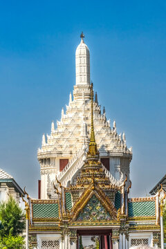 Exit gate Grand Palace, Bangkok, Thailand. Palace was home of King of Thailand from 1782 to 1925.
