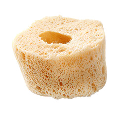 captivating macro shot showcasing the intricate cellular structure of a cross-section of bone, with its porous texture and natural hues. isolated background