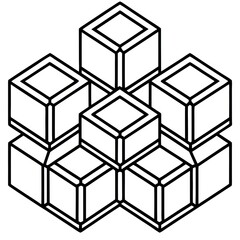 Isometric 3D Blocks