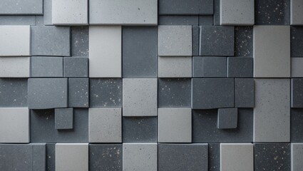 Chic and Detailed Design of Square Marble Mosaic Texture