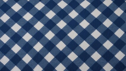 Background material featuring blue plaid cloth