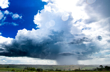 Storm clouds, dark sky, dark storm clouds