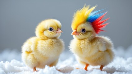 One insane adventure with two chicks