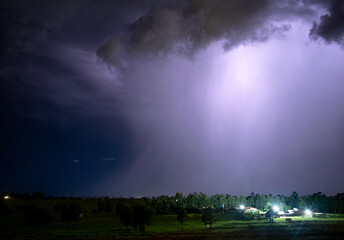 Storm clouds