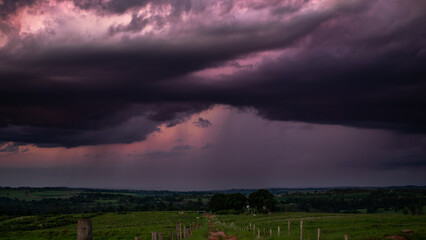 Storm clouds, dark sky, dark storm clouds
