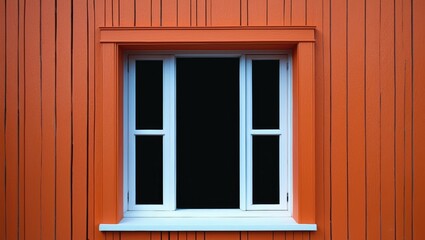 Fototapeta premium Window on the Wall