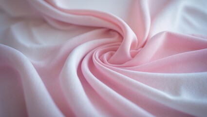 Fototapeta premium Elegant abstract backdrop with pale crystal pink rose and white shades. Gradient colors. Gentle blurred lines. Template for delicate design. Unfilled.