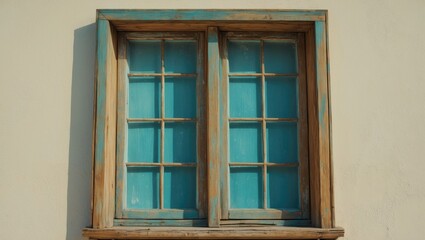 Window of historic structure