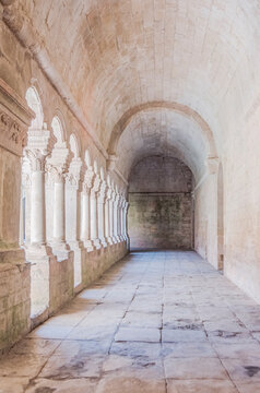 France, Provence, Gordes. Abbey of Our Lady of Senanque (Abbey Notre-Dame de Senanque)