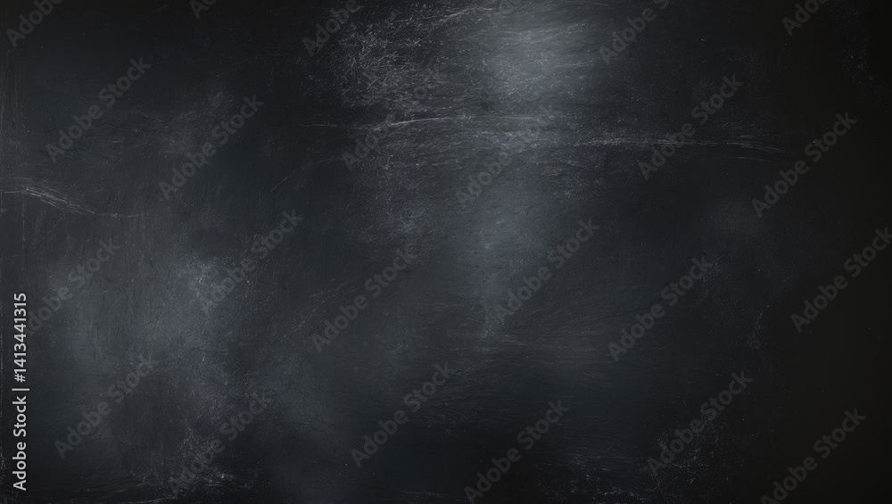 Aufkleber dusty scratched overlay. weathered chalk surface. black distressed stained surface featuring gray sm