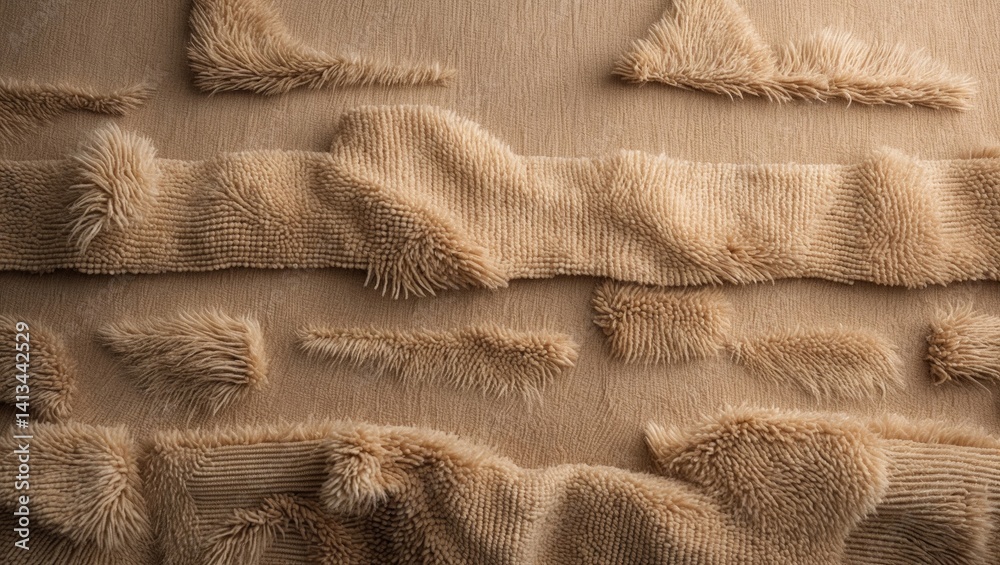 Poster background of doormat texture