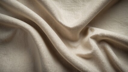 Fototapeta premium Retro canvas textile texture as backdrop