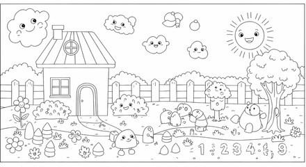 Obraz premium Kindergarten Certificate of Completion & Graduation Keepsake: Celebrating Early Childhood Learning with a Bonus Kindergarten Worksheet