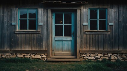 Historic rural timber house