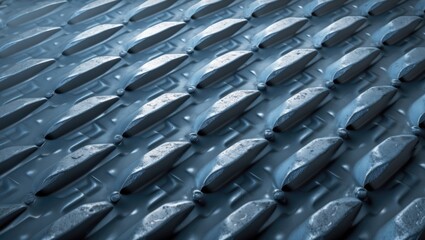 Metallic surface pattern