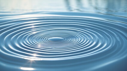 Fototapeta premium Continuous ripples