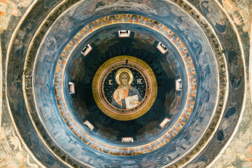 Orthodox Art Inside A Romanian Church 