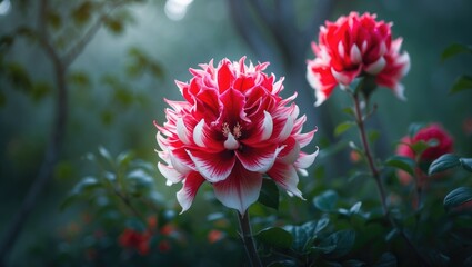 Elegant fuchsia bloom at the Lodge