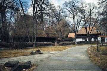 Look Of An Old Romanian Village 