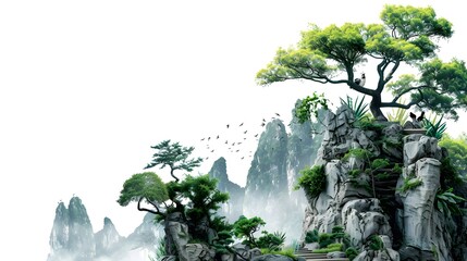 Professional Scenery of Zangzhai Zhagana for Creative Design Projects