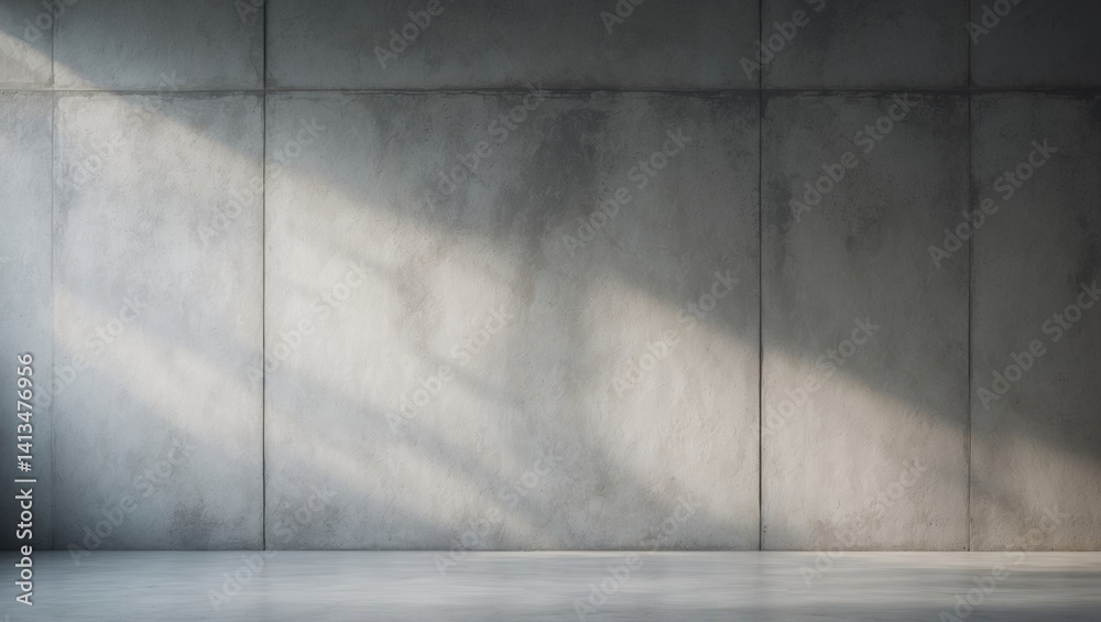 Poster smooth surface and backdrop