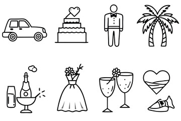 summer wedding decoration different styles