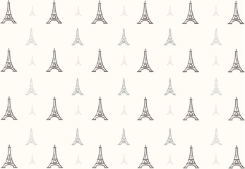 Eiffel tower tiled background wallpaper