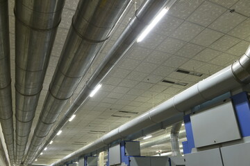 Hot rolled strip steel plant workshop