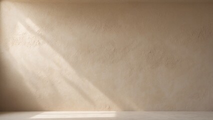 Wall with plaster texture